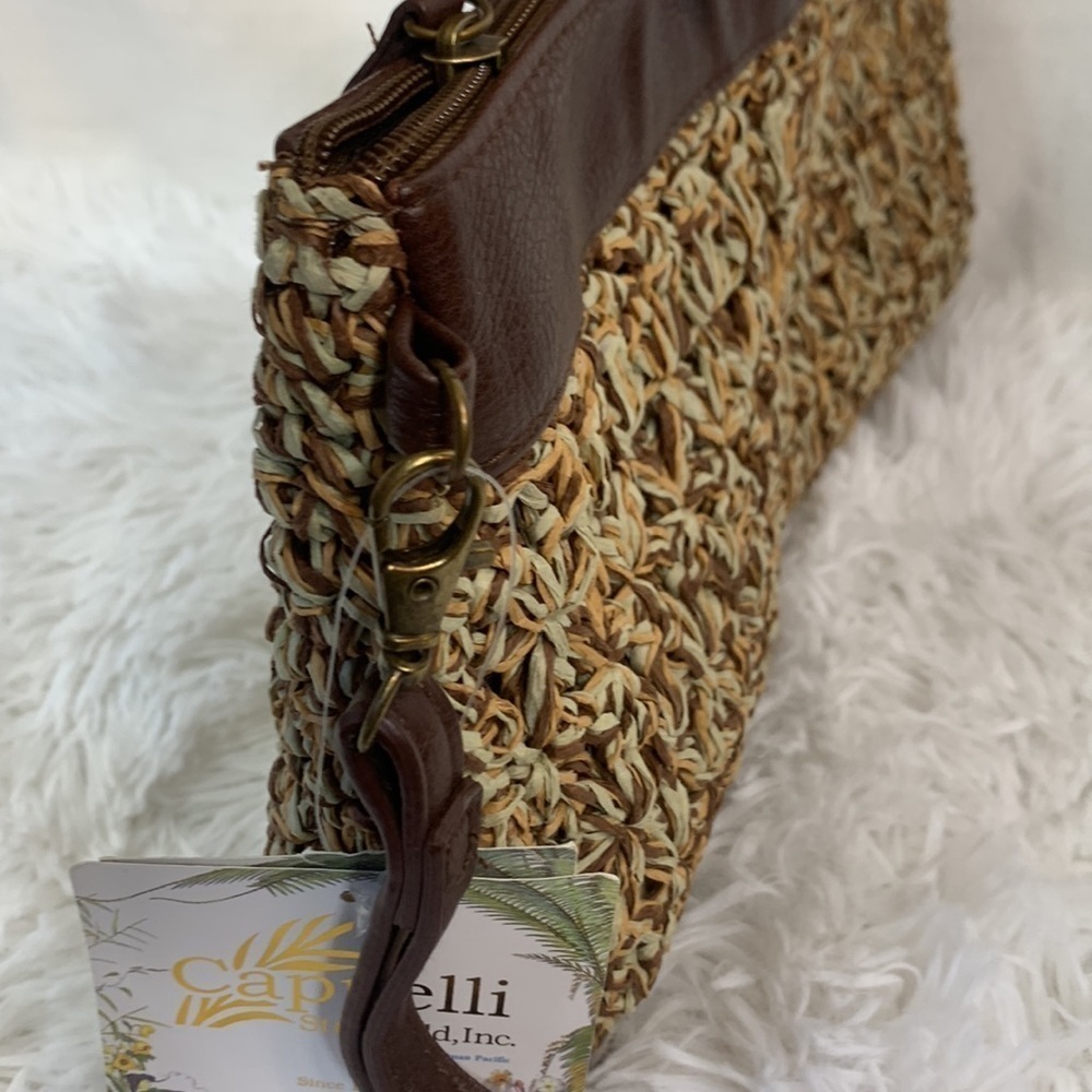 Cappelli Straworld Woven Clutch- NWT - Picture 8 of 12